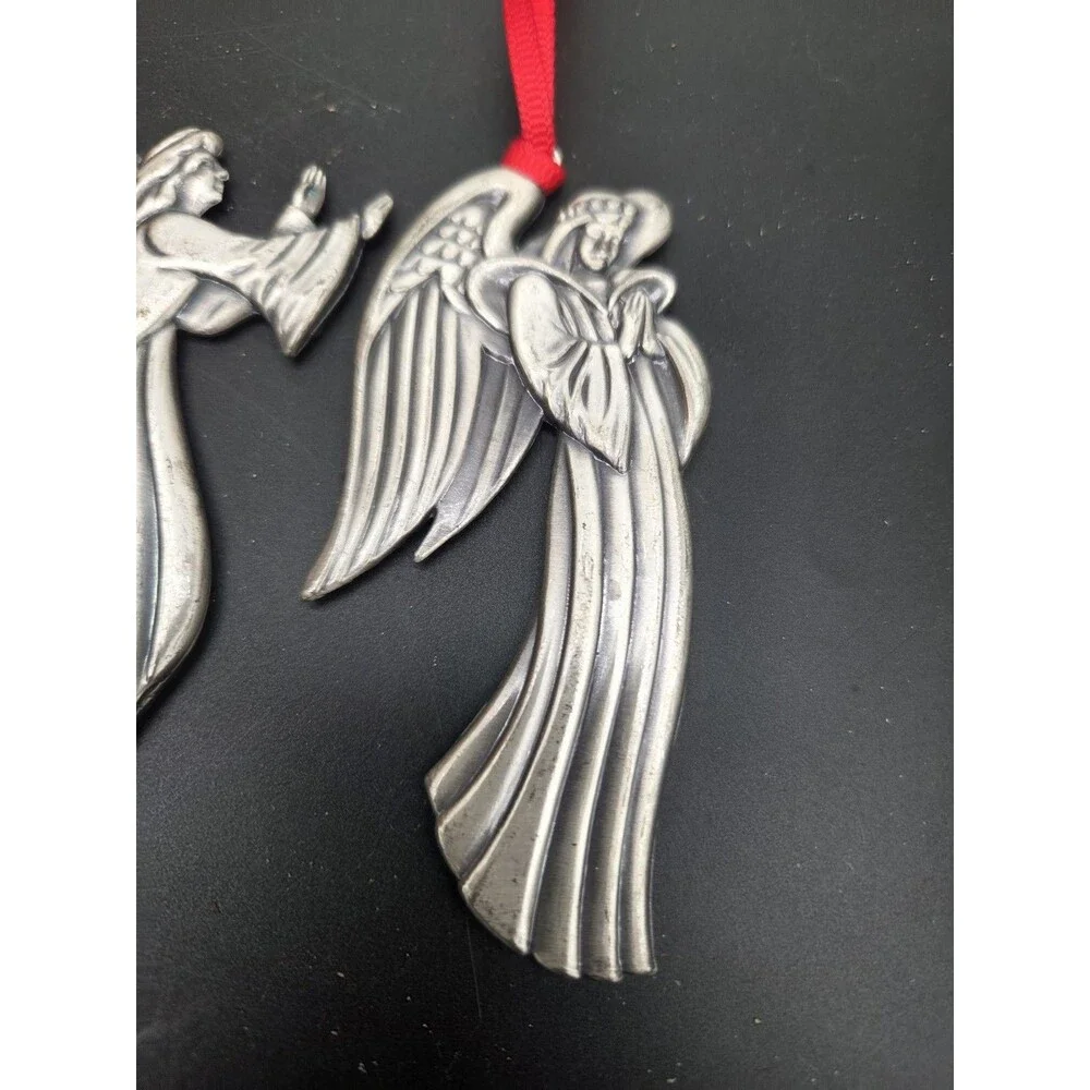 VINTAGE 1994 HOME FOR THE HOLIDAYS ANGEL ORNAMENTS - SET OF 3